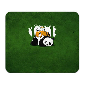 Коврик прямоугольный с принтом Милая панда , натуральный каучук | размер 230 х 185 мм; запечатка лицевой стороны | большая | джунгли | енот | зайка | милая | панда | пушистая