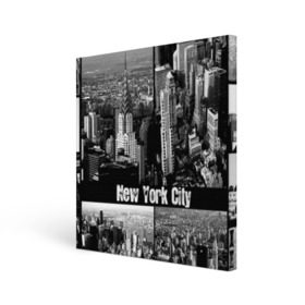 Холст квадратный с принтом Улицы Нью-Йорка , 100% ПВХ |  | Тематика изображения на принте: city | collage | houses | new york | skyscrapers | streets | usa | город | дома | коллаж | нью йорка | сша | улицы