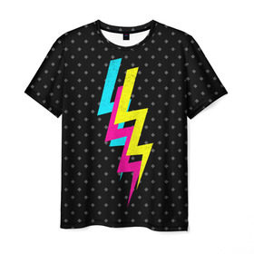 Мужская футболка 3D с принтом Electrico , 100% полиэфир | прямой крой, круглый вырез горловины, длина до линии бедер | bold | electic | electrico | electro | hipster | lightning | style | tesla | thunder | volt | zeus | вольт | гром | зевс | молния | стиль | тесла | хипстер | электрик | электричество | электро
