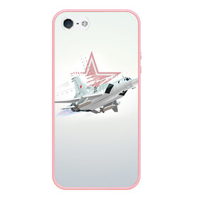 Чехол для iPhone 5/5S матовый с принтом Ту-22 , Силикон | Область печати: задняя сторона чехла, без боковых панелей | авиация
