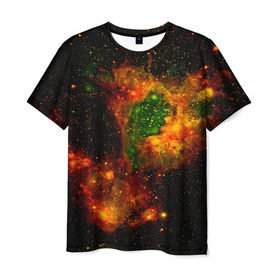 Мужская футболка 3D с принтом Космос , 100% полиэфир | прямой крой, круглый вырез горловины, длина до линии бедер | space | star | вселенная | звезды | земля | космический | космос | плеяды | пространство