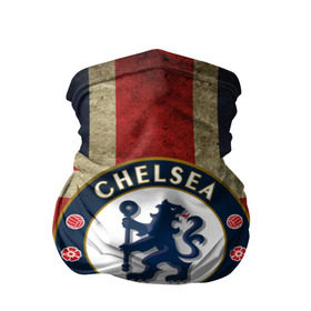 Бандана-труба 3D с принтом Chelsea №1! , 100% полиэстер, ткань с особыми свойствами — Activecool | плотность 150‒180 г/м2; хорошо тянется, но сохраняет форму | британский флаг | челси | эмблема