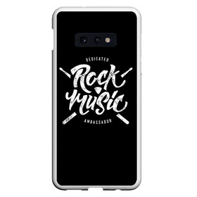 Чехол для Samsung S10E с принтом Rock Music , Силикон | Область печати: задняя сторона чехла, без боковых панелей | alternative | band | metal | music | nickelback | rock | альтернатива | барабан | гитара | инструмент | метал | музыка | найклбэк | нирвана | рок