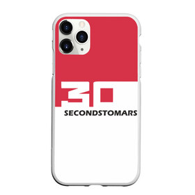Чехол для iPhone 11 Pro матовый с принтом 30 Second To Mars , Силикон |  | 30 second to mars | 30 секунд до марса | гитара | джаред лето | жанр | музыка | нью металл | рок | современная | шенон