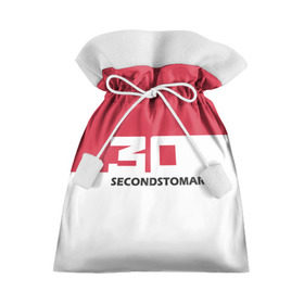 Подарочный 3D мешок с принтом 30 Second To Mars , 100% полиэстер | Размер: 29*39 см | Тематика изображения на принте: 30 second to mars | 30 секунд до марса | гитара | джаред лето | жанр | музыка | нью металл | рок | современная | шенон