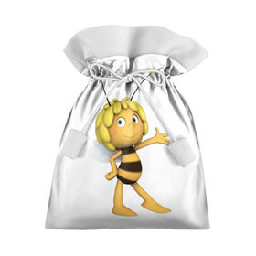 Подарочный 3D мешок с принтом Пчелка Майя , 100% полиэстер | Размер: 29*39 см | пчелка майя