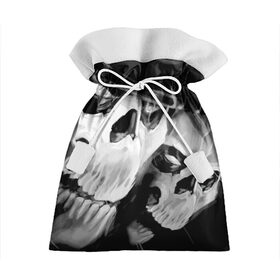 Подарочный 3D мешок с принтом Скелетоны , 100% полиэстер | Размер: 29*39 см | Тематика изображения на принте: 