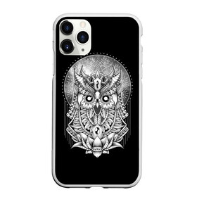 Чехол для iPhone 11 Pro матовый с принтом Королевская сова , Силикон |  | bird | forest | moon | nature | night | owl | queen | tatoo | wood | королева | лес | луна | ночь | природа | птица | сова | тату