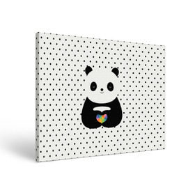 Холст прямоугольный с принтом Любовь панды , 100% ПВХ |  | Тематика изображения на принте: animal | bear | beast | forest | heart | love | nature | panda | животное | зверь | лес | любовь | медведь | панда | природа | сердце | страсть