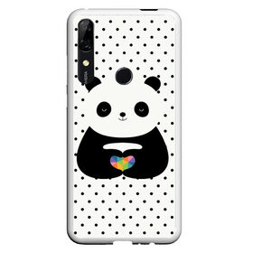 Чехол для Honor P Smart Z с принтом Любовь панды , Силикон | Область печати: задняя сторона чехла, без боковых панелей | animal | bear | beast | forest | heart | love | nature | panda | животное | зверь | лес | любовь | медведь | панда | природа | сердце | страсть