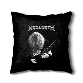 Подушка 3D с принтом Dave Mustaine , наволочка – 100% полиэстер, наполнитель – холлофайбер (легкий наполнитель, не вызывает аллергию). | состоит из подушки и наволочки. Наволочка на молнии, легко снимается для стирки | dave | megadeth | metal | mustaine | rattlehead | rock | thrash | vic | дейв | мастейн | мегадет | метал | рок | треш