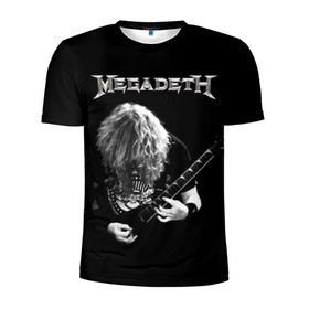 Мужская футболка 3D спортивная с принтом Dave Mustaine , 100% полиэстер с улучшенными характеристиками | приталенный силуэт, круглая горловина, широкие плечи, сужается к линии бедра | dave | megadeth | metal | mustaine | rattlehead | rock | thrash | vic | дейв | мастейн | мегадет | метал | рок | треш