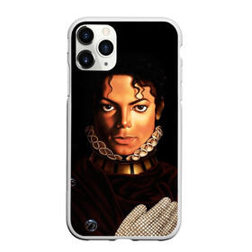 Чехол для iPhone 11 Pro Max матовый с принтом Король Майкл Джексон , Силикон |  | king | michael jackson | pop music | король | майкл | музыка | перчатка | поп музыка