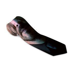 Галстук 3D с принтом Киану Ривз Keanu Reeves , 100% полиэстер | Длина 148 см; Плотность 150-180 г/м2 | киану ривз keanu reeves
