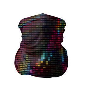Бандана-труба 3D с принтом neon-abstract , 100% полиэстер, ткань с особыми свойствами — Activecool | плотность 150‒180 г/м2; хорошо тянется, но сохраняет форму | пиксельный