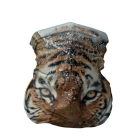 Бандана-труба 3D с принтом Тигр , 100% полиэстер, ткань с особыми свойствами — Activecool | плотность 150‒180 г/м2; хорошо тянется, но сохраняет форму | амурский | животные | зверь | киса | кот | котенок | кошка | тигр | хищник