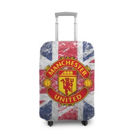 Чехол для чемодана 3D с принтом British Manchester United , 86% полиэфир, 14% спандекс | двустороннее нанесение принта, прорези для ручек и колес | british | manchester united | mu | игра | манчестер | манчестер юнайтед | мю | флаг британии | футбол | эмблема мю