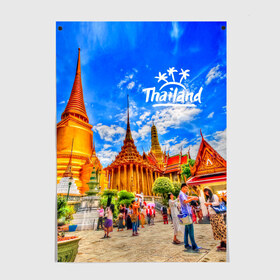 Постер с принтом Таиланд , 100% бумага
 | бумага, плотность 150 мг. Матовая, но за счет высокого коэффициента гладкости имеет небольшой блеск и дает на свету блики, но в отличии от глянцевой бумаги не покрыта лаком | architecture | bangkok | clouds | landmark | people | sky | temple of the emerald buddha | thailand | tourism | архитектура | бангкок | достопримечательность | люди | небо | облака | таиланд | туризм | храм изумрудного будды