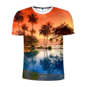 Мужская футболка 3D спортивная с принтом Таиланд , 100% полиэстер с улучшенными характеристиками | приталенный силуэт, круглая горловина, широкие плечи, сужается к линии бедра | beach | clouds | hiking | sea | sky | sunset | swimming pool | thailand | бассейн | закат | море | небо | облака | пляж | таиланд | туризм