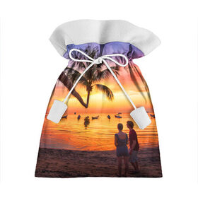 Подарочный 3D мешок с принтом Таиланд , 100% полиэстер | Размер: 29*39 см | beach | clouds | love | palm tree | people | sea | sky | sunset | thailand | tourism | закат | любовь | люди | море | небо | облака | пальма | пляж | таиланд | туризм