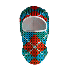 Балаклава 3D с принтом Knitting pattern , 100% полиэстер, ткань с особыми свойствами — Activecool | плотность 150–180 г/м2; хорошо тянется, но при этом сохраняет форму. Закрывает шею, вокруг отверстия для глаз кайма. Единый размер | вязаный | рождество | свитер | текстура