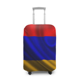 Чехол для чемодана 3D с принтом Флаг Армения , 86% полиэфир, 14% спандекс | двустороннее нанесение принта, прорези для ручек и колес | айастан | армения | босеан | вымпел | ереван | знак | знамя | кумач | орифламма | пойс | полотнище | символ | стяг | флаг | флюгарка | хайастан | штандарт