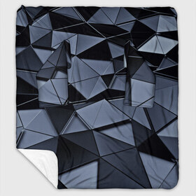 Плед с рукавами с принтом Abstract Gray , 100% полиэстер | Закругленные углы, все края обработаны. Ткань не мнется и не растягивается. Размер 170*145 | абстракция | бумага | геометрия | грани | изгиб | линии | полигоны | полосы | постель | розовый | сочетания | текстура | треугольники