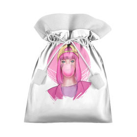 Подарочный 3D мешок с принтом Bubble Gum , 100% полиэстер | Размер: 29*39 см | Тематика изображения на принте: angel | pop | sia | ангел | поп | сиа