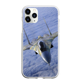 Чехол для iPhone 11 Pro матовый с принтом Су - 35 , Силикон |  | самолет
