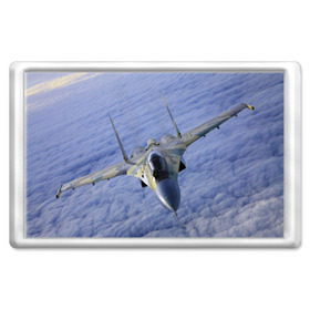 Магнит 45*70 с принтом Су - 35 , Пластик | Размер: 78*52 мм; Размер печати: 70*45 | Тематика изображения на принте: самолет