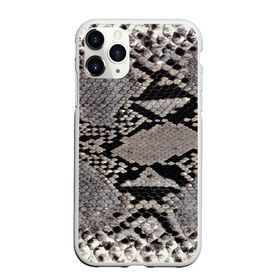 Чехол для iPhone 11 Pro матовый с принтом Змеиная кожа , Силикон |  | Тематика изображения на принте: змея | кожа
