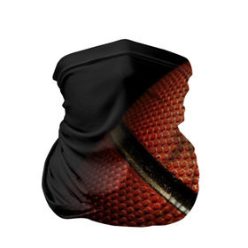 Бандана-труба 3D с принтом Баскетбольный мяч , 100% полиэстер, ткань с особыми свойствами — Activecool | плотность 150‒180 г/м2; хорошо тянется, но сохраняет форму | баскетбол | мяч | оранжевый | спорт | стритбол