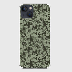 Чехол для iPhone 13 с принтом камуфляж 2 ,  |  | армия | война | камуфляж | милитари | пиксель