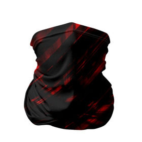Бандана-труба 3D с принтом broken lines , 100% полиэстер, ткань с особыми свойствами — Activecool | плотность 150‒180 г/м2; хорошо тянется, но сохраняет форму | абстракция | черно красный
