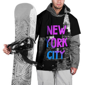 Накидка на куртку 3D с принтом Нью-Йорк , 100% полиэстер |  | Тематика изображения на принте: america | capital | city | lights | new york | night | skyscrapers | tourism | usa | америка | город | ночь | нью йорк | огни | столица | сша | туризм