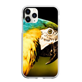 Чехол для iPhone 11 Pro матовый с принтом Попугай , Силикон |  | двое | классный | клюв | красивый | крылья | попугай | попугайчик | птица | птичка | радужный
