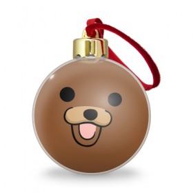 Ёлочный шар с принтом Медведь , Пластик | Диаметр: 77 мм | Тематика изображения на принте: интернет | клевый | медведь | мем | мишка | мишки | прикол | прикольный | смешной | шутка