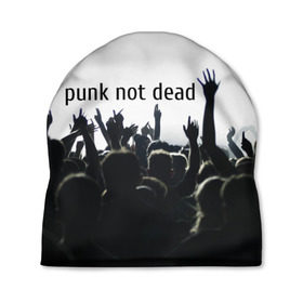 Шапка 3D с принтом Punk not dead , 100% полиэстер | универсальный размер, печать по всей поверхности изделия | punk not dead | бит | группа | драйв | дым | зал | концерт | музыка | надпись | панк | панк не умрет | панки | рок | слова | танцы | туман | тусовка | фраза | хой