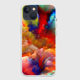 Чехол для iPhone 13 с принтом Цвета ,  |  | art | beatles | psychedelic | tie dye | абстракция | арт | битлз | геометрия | звезды | космос | краски | психо | психоделический | текстуры | хиппи | цвета