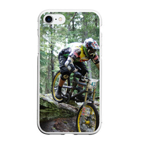 Чехол для iPhone 7/8 матовый с принтом Велоспорт гонка , Силикон | Область печати: задняя сторона чехла, без боковых панелей | велик | велосипед | гонка | горы | деревья | железный конь | колесо | лес | лисапед | природа | ровер | спорт | спортсмен | стальной конь | тандем | трицикл | шлем