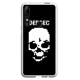 Чехол для Honor P Smart Z с принтом Череп Dedsec , Силикон | Область печати: задняя сторона чехла, без боковых панелей | Тематика изображения на принте: dedsec | skull | watch dogs | watch dogs 2 | watch_dogs | watch_dogs 2 | дедсек | дэдсек | череп