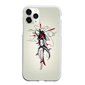 Чехол для iPhone 11 Pro матовый с принтом Безликий , Силикон |  | anime | spirited away | аниме | миадзяки | унесенные призраками