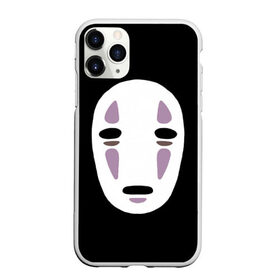 Чехол для iPhone 11 Pro Max матовый с принтом Face , Силикон |  | anime | spirited away | аниме | миадзяки | унесенные призраками