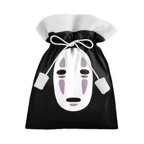 Подарочный 3D мешок с принтом Face , 100% полиэстер | Размер: 29*39 см | Тематика изображения на принте: anime | spirited away | аниме | миадзяки | унесенные призраками