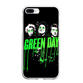 Чехол для iPhone 7Plus/8 Plus матовый с принтом Green Day 4 , Силикон | Область печати: задняя сторона чехла, без боковых панелей | american idiot | green day | грин дей | грин дэй