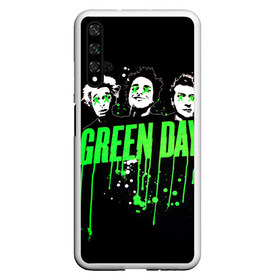 Чехол для Honor 20 с принтом Green Day 4 , Силикон | Область печати: задняя сторона чехла, без боковых панелей | american idiot | green day | грин дей | грин дэй