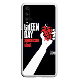 Чехол для Honor 20 с принтом Green Day 3 , Силикон | Область печати: задняя сторона чехла, без боковых панелей | american idiot | green day | грин дей | грин дэй