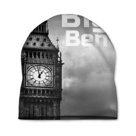 Шапка 3D с принтом Big Ben , 100% полиэстер | универсальный размер, печать по всей поверхности изделия | england | london | англия | биг бен | лондон