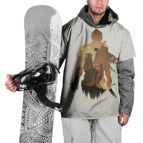 Накидка на куртку 3D с принтом Dark Souls воспоминания , 100% полиэстер |  | Тематика изображения на принте: dark souls | воспоминания | двойная экспозиция | магия | меч | развалины | рыцарь