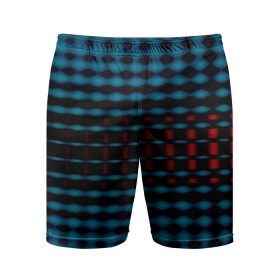 Мужские шорты 3D спортивные с принтом focal spot ,  |  | Тематика изображения на принте: dot | pattern | point | абстракция | точки | узоры